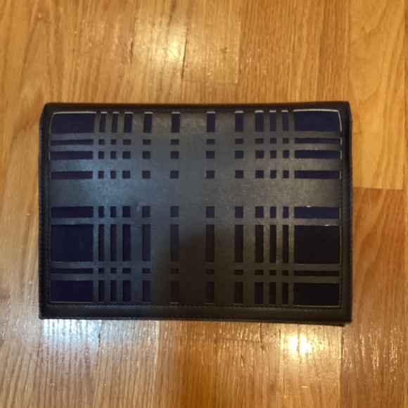 Large Blue Convertible Clutch - Picture 2 of 5